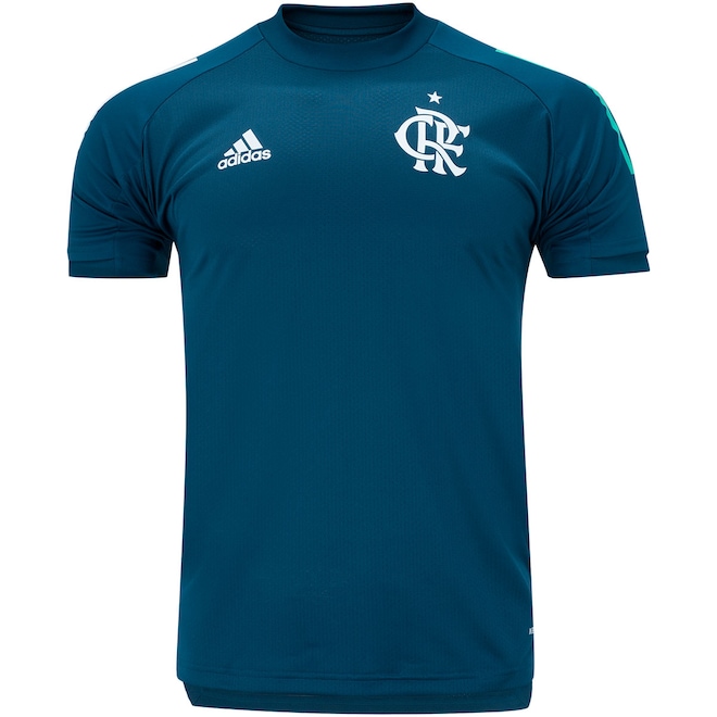 Camisa de Treino do Flamengo 2020 adidas - Masculina - Foto 1
