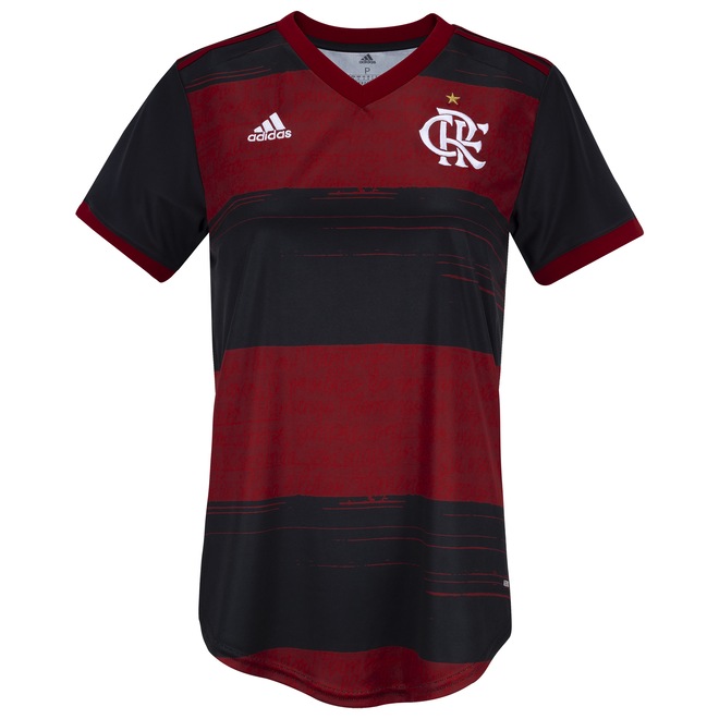 Camisa do Flamengo I 2020 adidas - Feminina - Foto 1