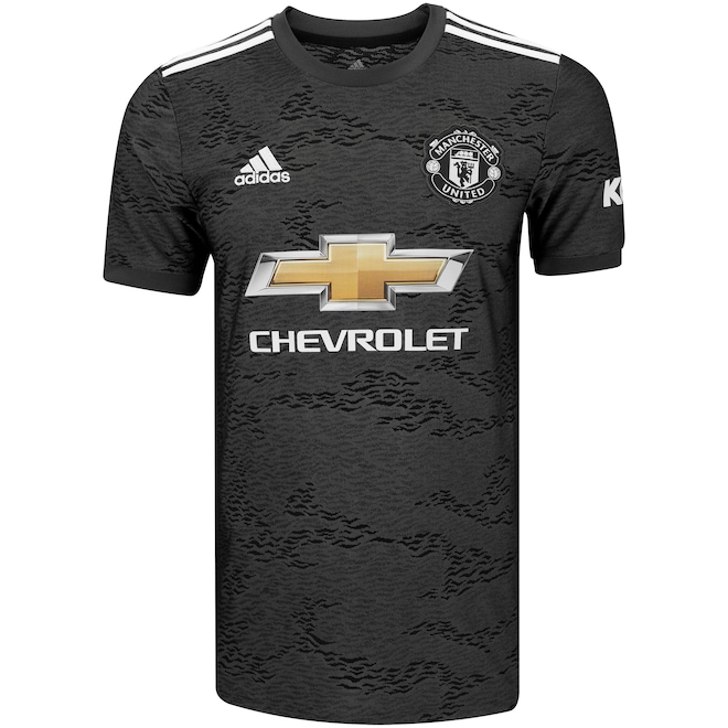 Camisa Manchester United II 20/21 adidas - Masculina - Foto 1