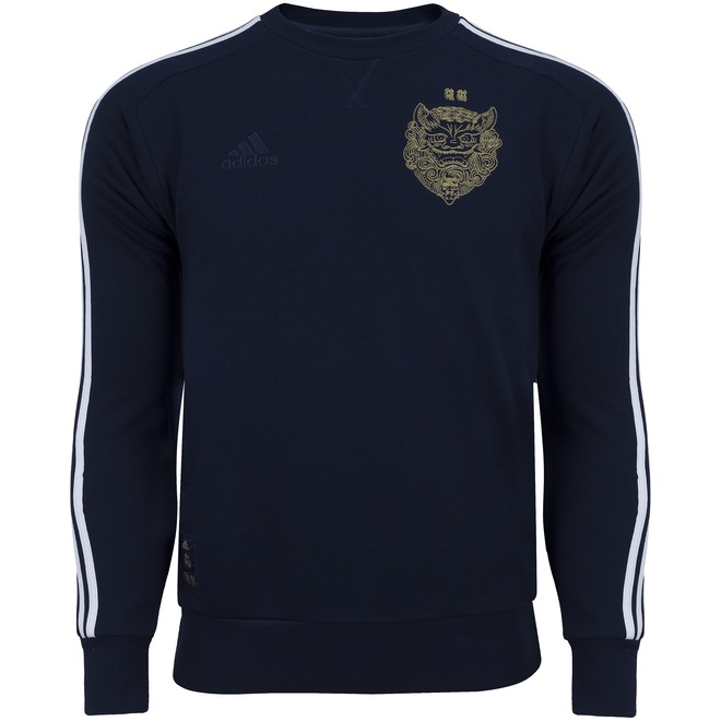 Blusão Real Madrid CNY adidas - Masculino - Foto 1