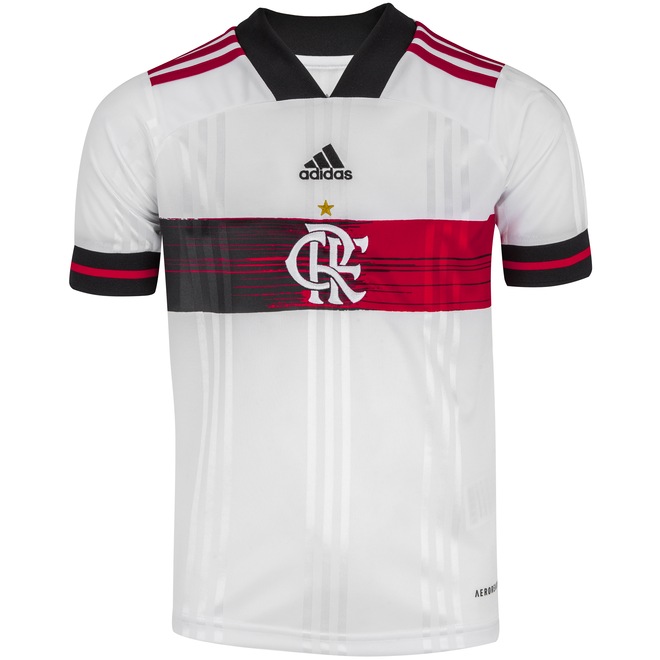 Camisa do Flamengo II 20 adidas - Infantil - Foto 1