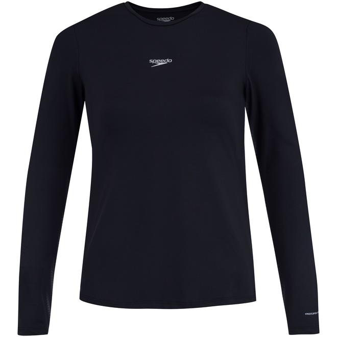 Camiseta Manga Longa Speedo UV Protection - Feminina - Foto 1
