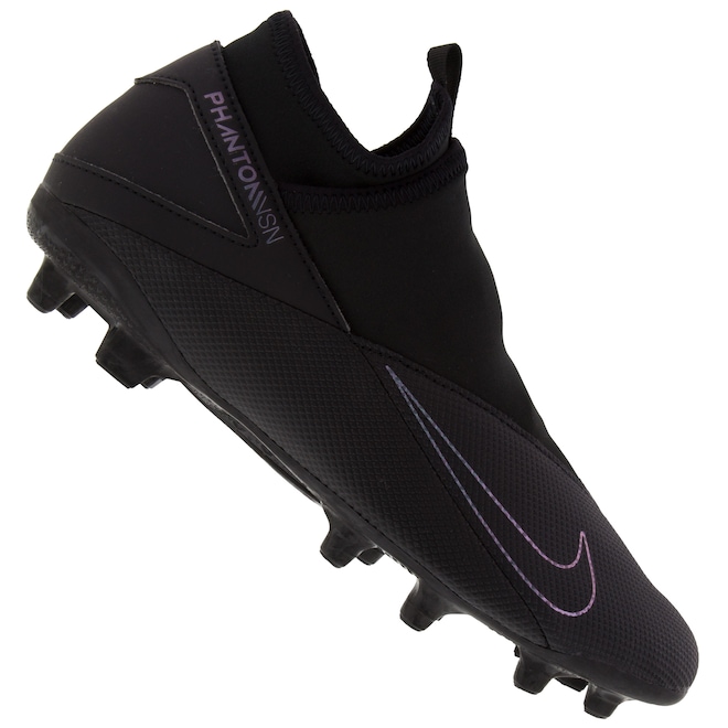 Chuteira de Campo Nike Phantom VSN 2 Club DF FG/MG - Adulto - Foto 1