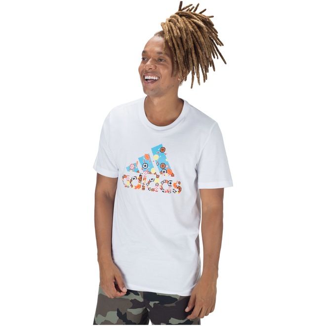 Camiseta adidas 8 Bit BOS - Masculina - Foto 2