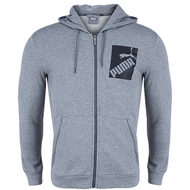 Jaqueta com Capuz Puma FZ Hoody TR - Masculina - Foto 1