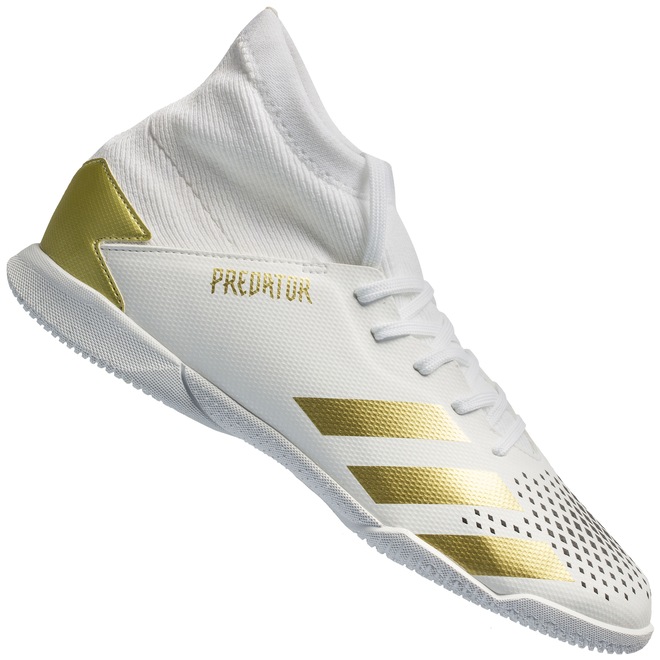 Chuteira Futsal adidas Predator 20.3 IN - Infantil - Foto 1