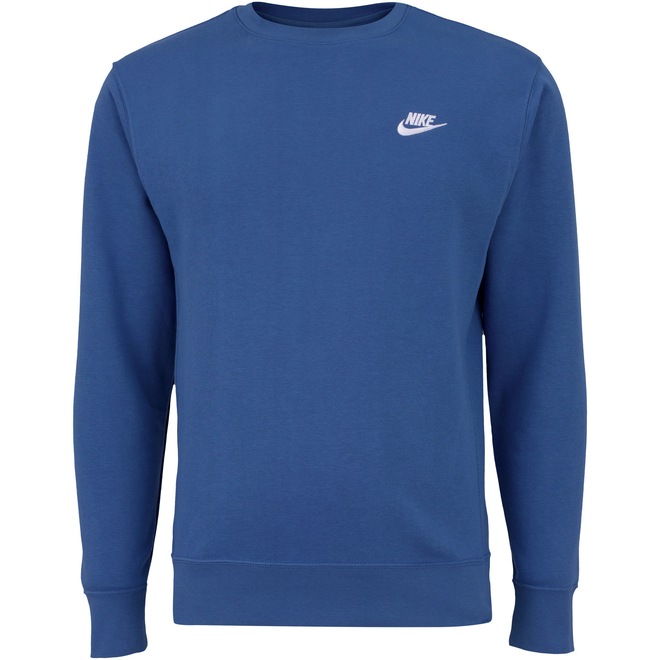 Blusão de Moletom Nike Sportswear Club Crew FT - Masculino - Foto 1
