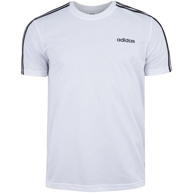 Camiseta adidas D2M 3S Tee - Masculina - Foto 1