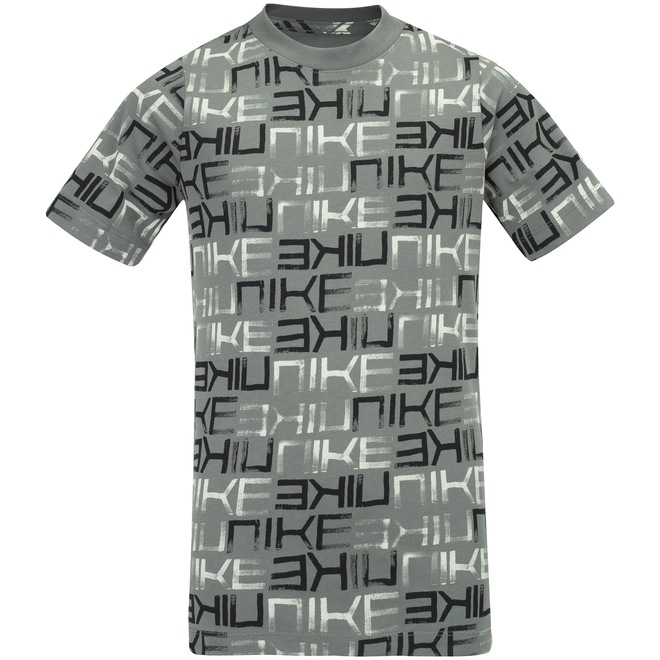 Camiseta Nike Sportswear AOP - Infantil - Foto 1
