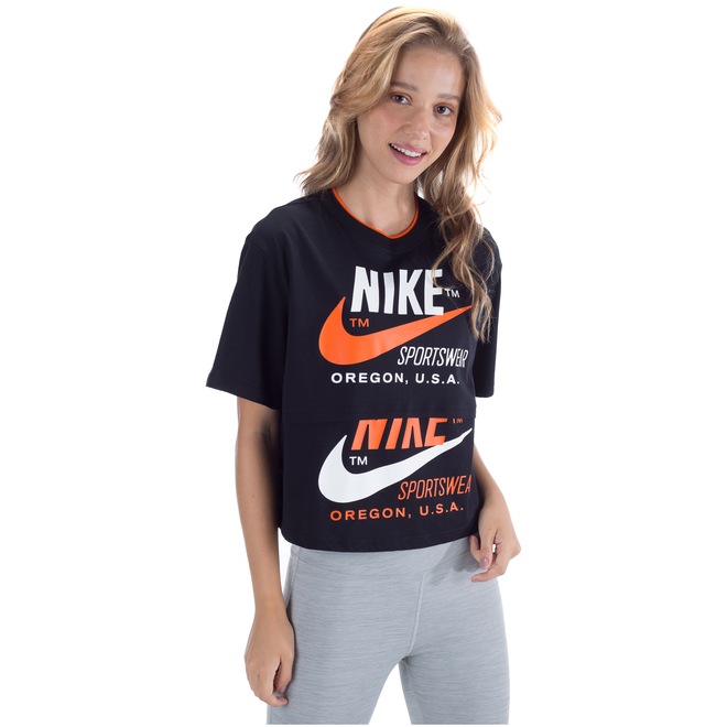 Camiseta Nike Sportswear Icon Clash SS - Feminina - Foto 2