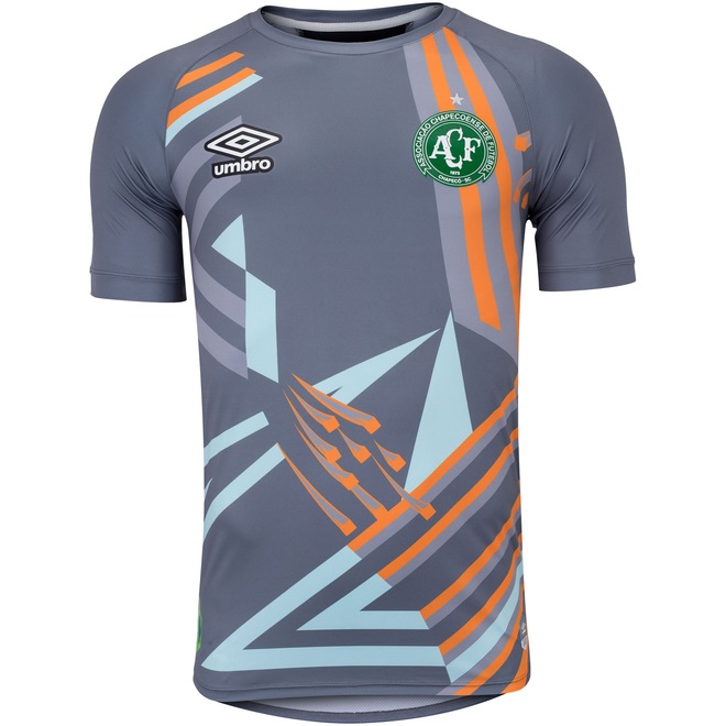 Camisa de Goleiro da Chapecoense 2020 Umbro - Masculina - Foto 1