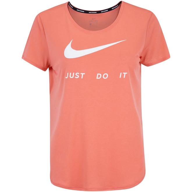 Camiseta Nike Top SS Swoosh Run - Feminina - Foto 1