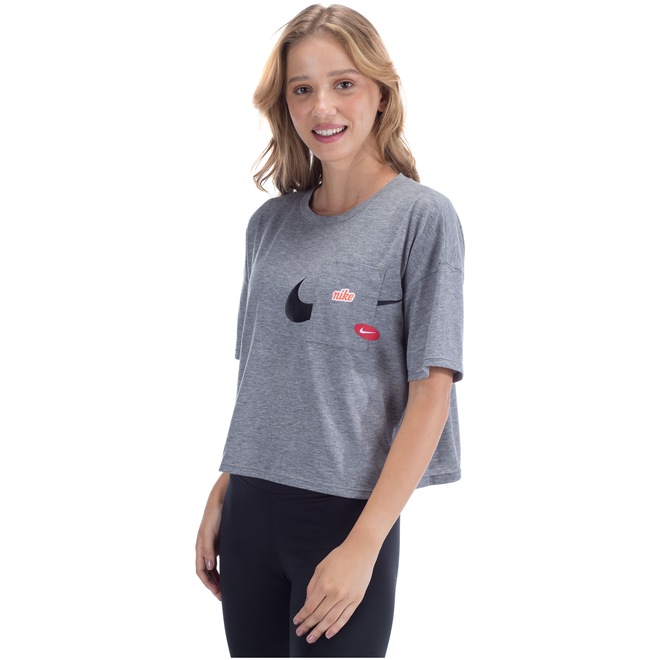 Camiseta Nike SS Top GX Icon Clash Wow - Feminina - Foto 2