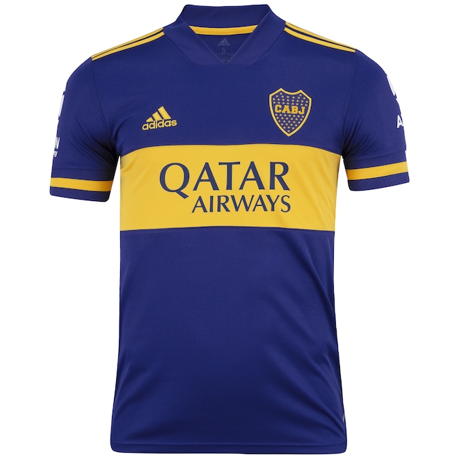 Camisa Boca Juniors I 20/21 adidas - Masculina - Foto 1