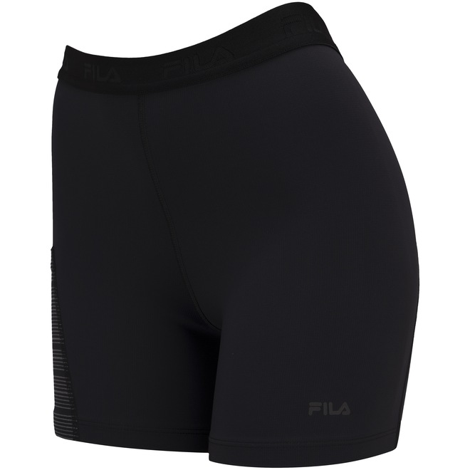 Bermuda de Compressão Fila Fit Stripes - Feminina - Foto 1