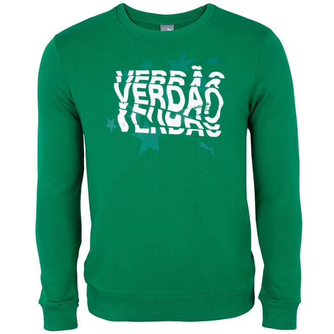 Blusão do Palmeiras 2020 Sweat Puma - Masculino - Foto 1