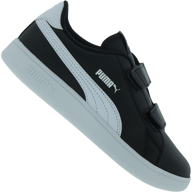 Tênis Infantil Puma Smash V2 L V - Foto 1