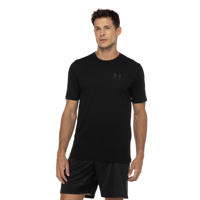 Camiseta Under Armour Sportstyle Left - Masculina - Foto 2