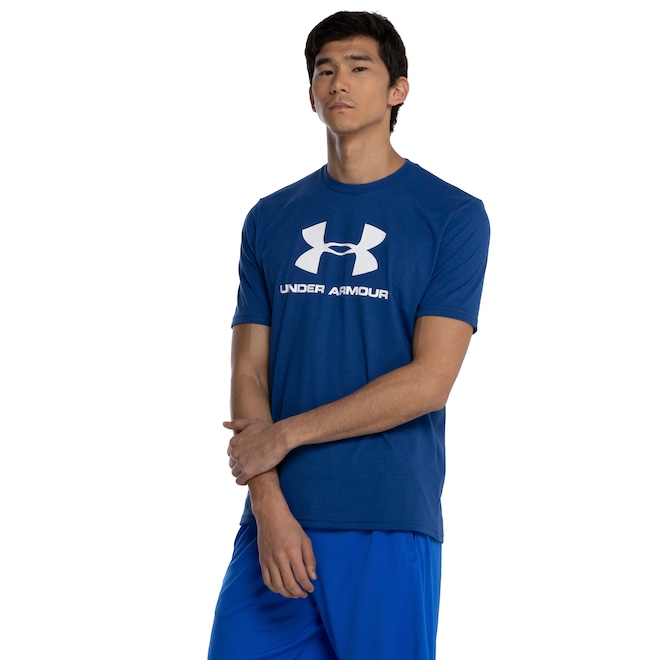 Camiseta Under Armour Sportstyle Log - Masculina - Foto 2