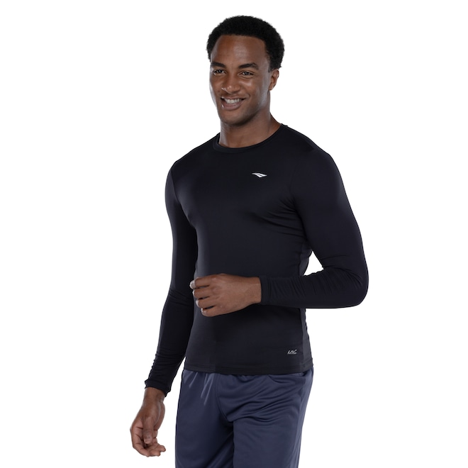 Camisa de Compressão Manga Longa com Proteção Solar UV Penalty Matís - Masculina - Foto 2