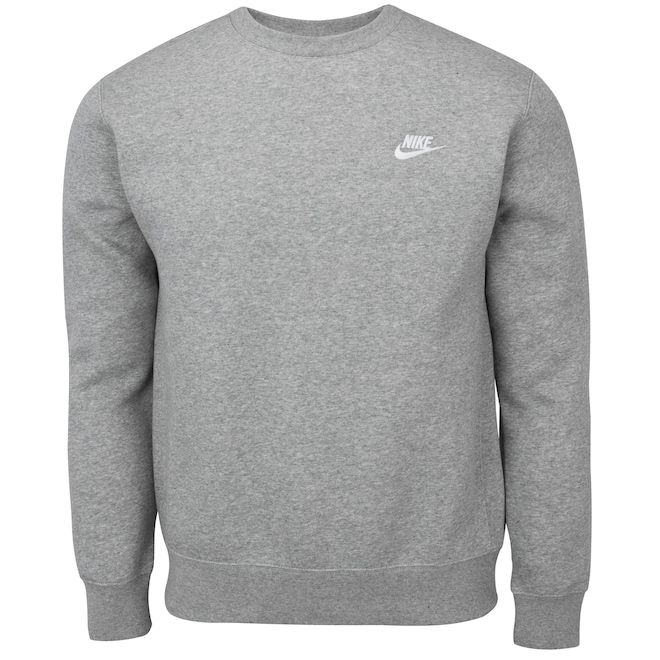 Blusão Nike Sportwear Club Crew BB - Masculino - Foto 1