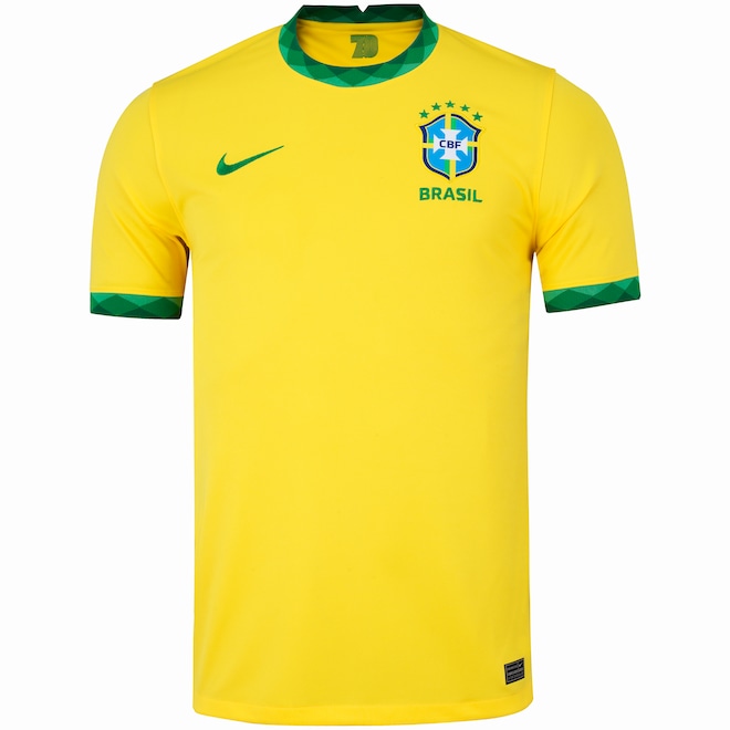 Camisa da Seleção Brasileira I 2020 Nike - Masculina - Foto 1