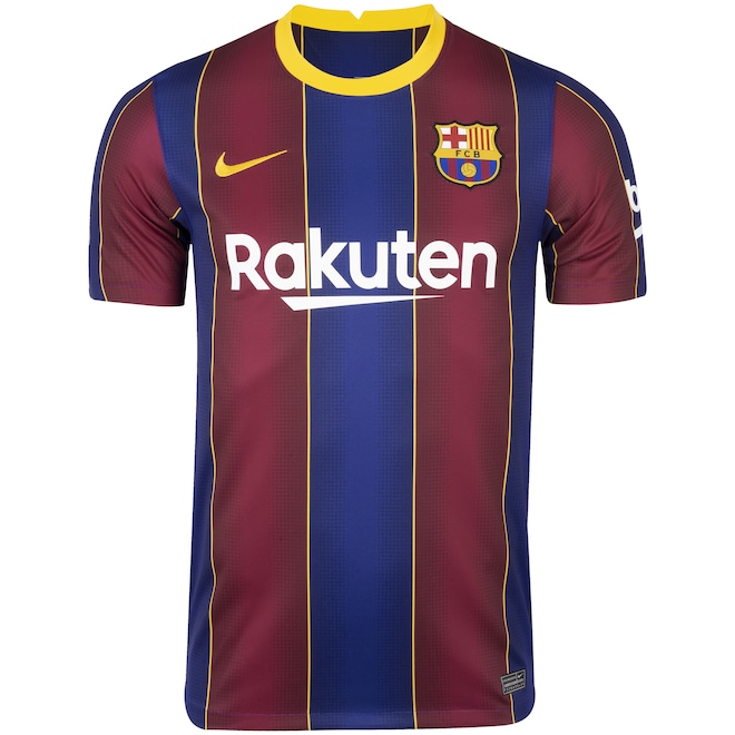 Camisa Barcelona I 20/21 Nike - Masculina - Foto 1
