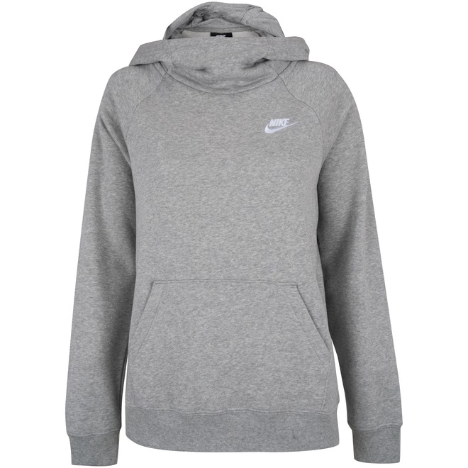 Blusão com Capuz Nike Essential FNL FLC - Feminino - Foto 1