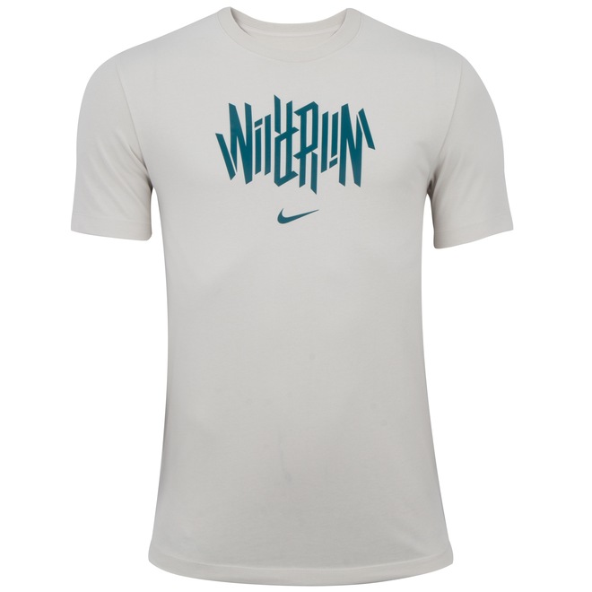 Camiseta Nike Dry Tee Wild Run - Masculina - Foto 1