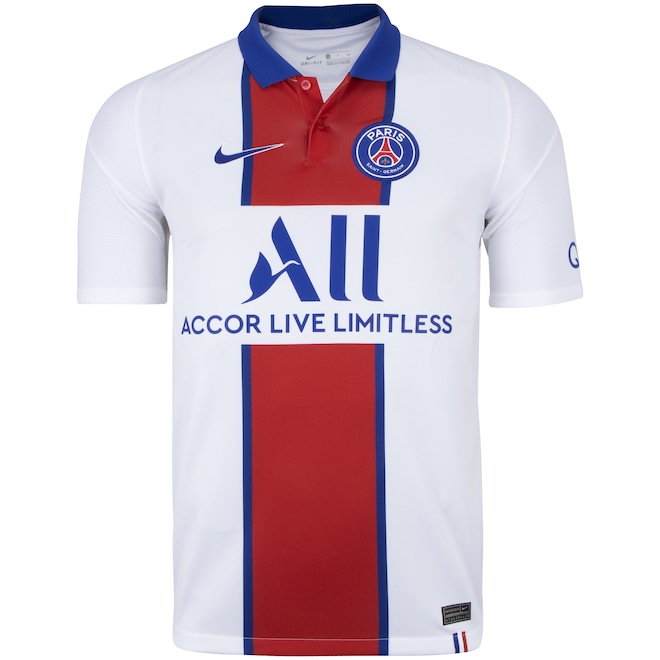 Camisa PSG II 20/21 Nike - Masculina - Foto 1