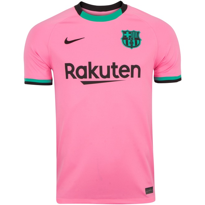 Camisa Barcelona III 20/21 Nike - Masculina - Foto 1