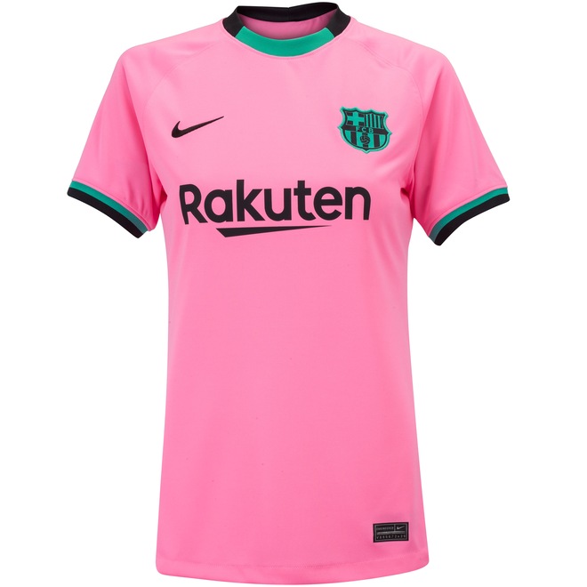 Camisa Barcelona III 20/21 Nike - Feminina - Foto 1
