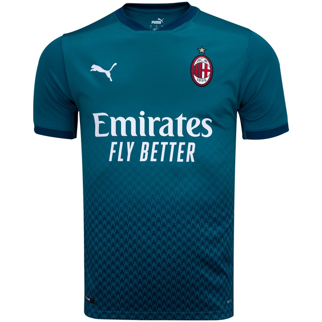 Camisa Milan III 20/21 Puma - Masculina - Foto 1