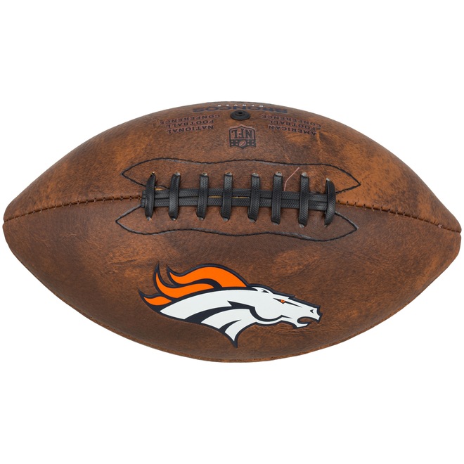 Bola de Futebol Americano Wilson NFL Throwback Ne Infantil - Foto 1