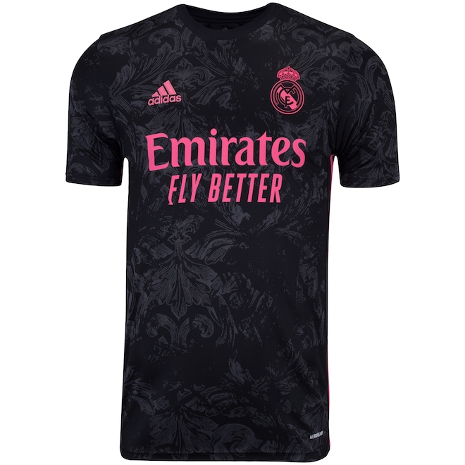 Camisa Real Madrid III 20/21 adidas - Masculina - Foto 1