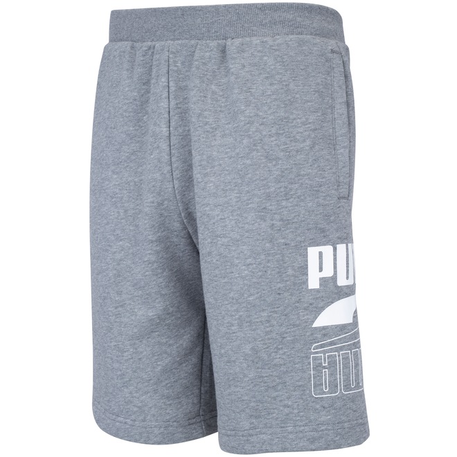 Bermuda de Moletom Puma Rebel 9 TR - Masculina - Foto 1