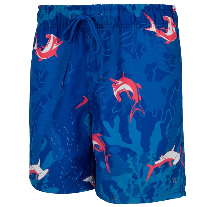 Bermuda de Banho Oxer Estampa Regular - Masculina - Foto 1