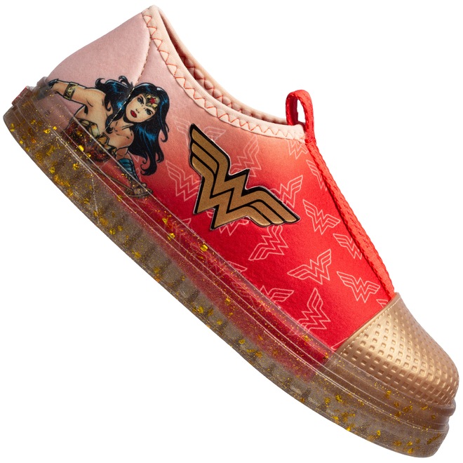 Tênis Infantil Liga da Justiça Mulher-Maravilha - Foto 1