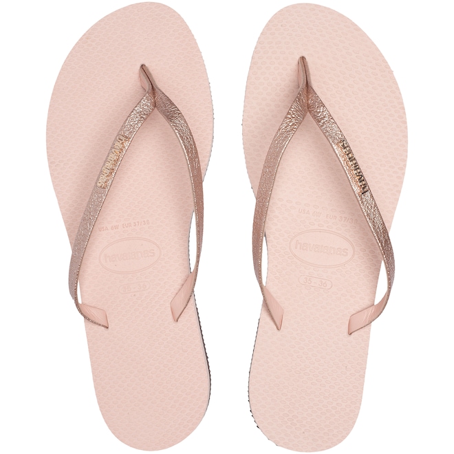 Chinelo Havaianas You Shine - Feminino - Foto 1
