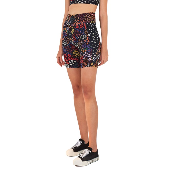 Bermuda Farm Rio Tropicália Barrado - Feminina - Foto 1