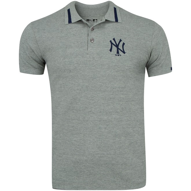 Camisa Polo New Era New York Yankees Core Basic - Masculina - Foto 1