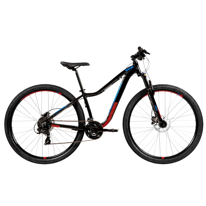 Mountain Bike Caloi Évora - Aro 29 - Freio a Disco Hidráulico - Câmbio Traseiro Shimano - 24 Marchas - Foto 1