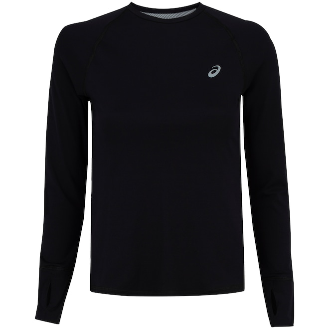 Camiseta Manga Longa Asics Running - Feminina - Foto 1