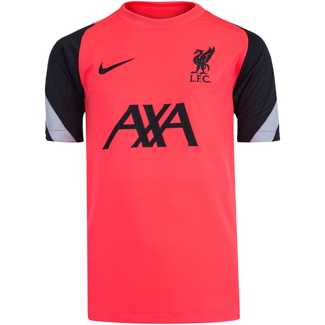Camisa Liverpool Strike 20/21 Nike - Juvenil - Foto 1