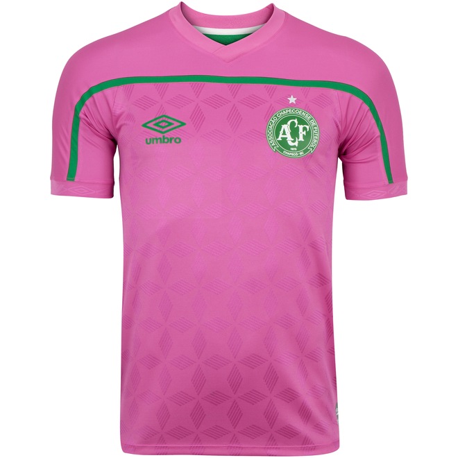 Camisa do Chapecoense 2020 Outubro Rosa Umbro - Masculina - Foto 1
