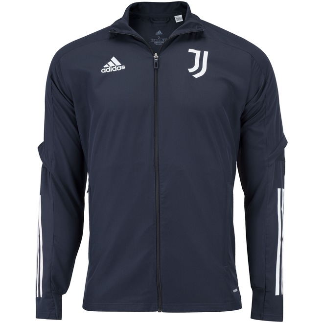 Jaqueta Pré-Jogo Juventus 20/21 adidas - Masculina - Foto 1