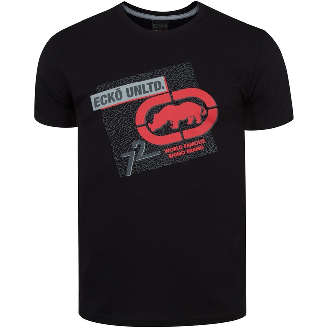 Camiseta Ecko Básica Estampada K265A - Masculina - Foto 1