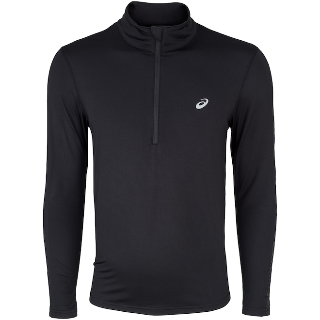 Blusão ASICS Masculino Fleece Half Zíper - Foto 2