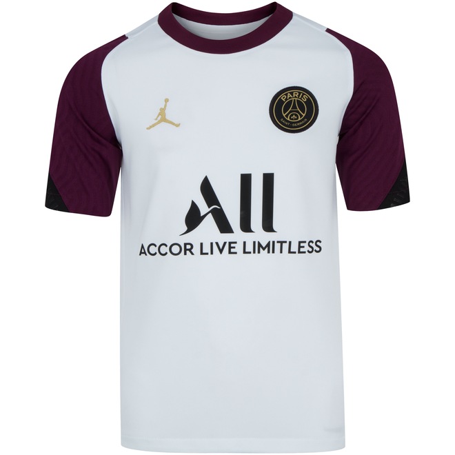 Camisa Jordan X PSG 20/21 Strike Nike - Infantil - Foto 1