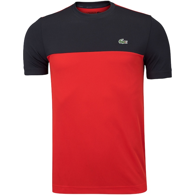 Camiseta Lacoste Sport Colorblock - Masculina - Foto 1